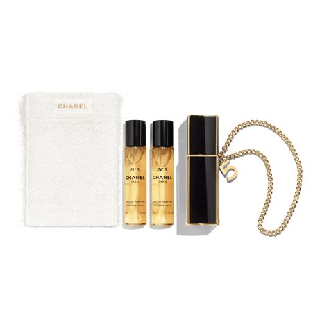 chanel n5 parfum purse spray refillable